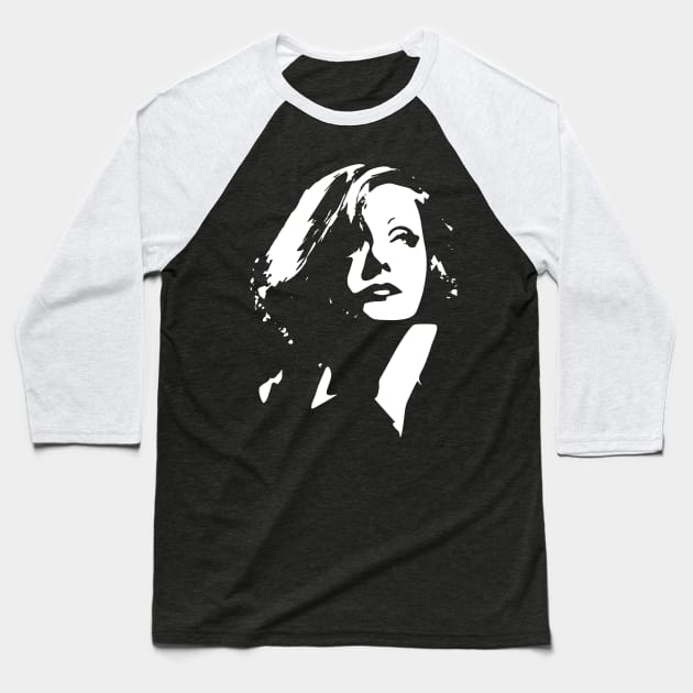 Garbo Baseball T-Shirt by momothistle